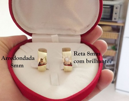 Modelos de alianças de moedas antigas
